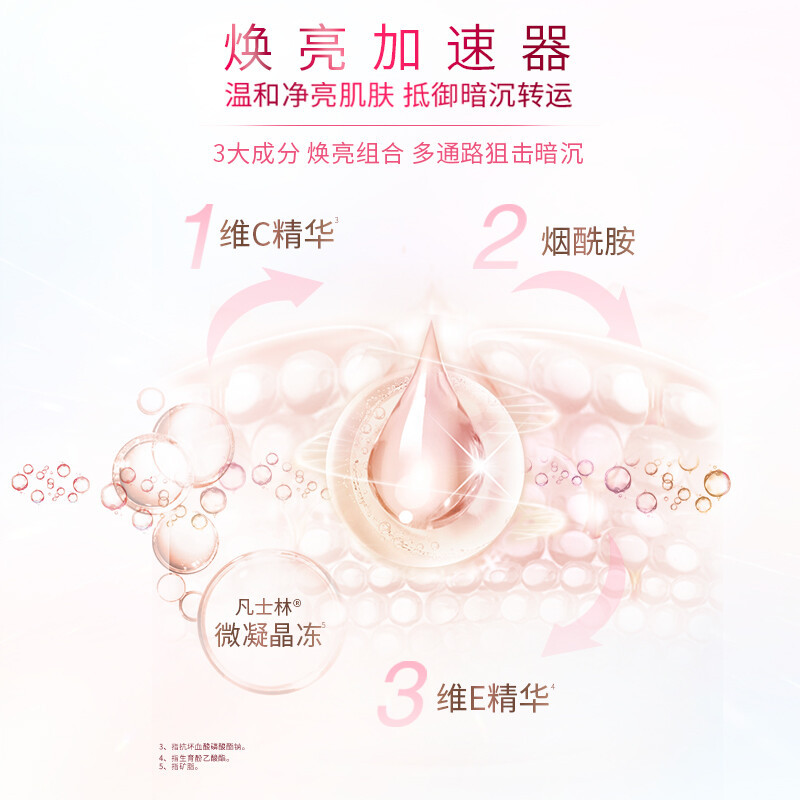 凡士林(Vaseline)身体乳女烟酰胺修护香体全身补水精华润肤保湿滋润亮肤-烟酰胺身体乳100ml/嫩白滋润