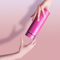 万象女士保温杯时尚个性不锈钢喝水杯外出小巧便携随手泡茶杯子H50SL