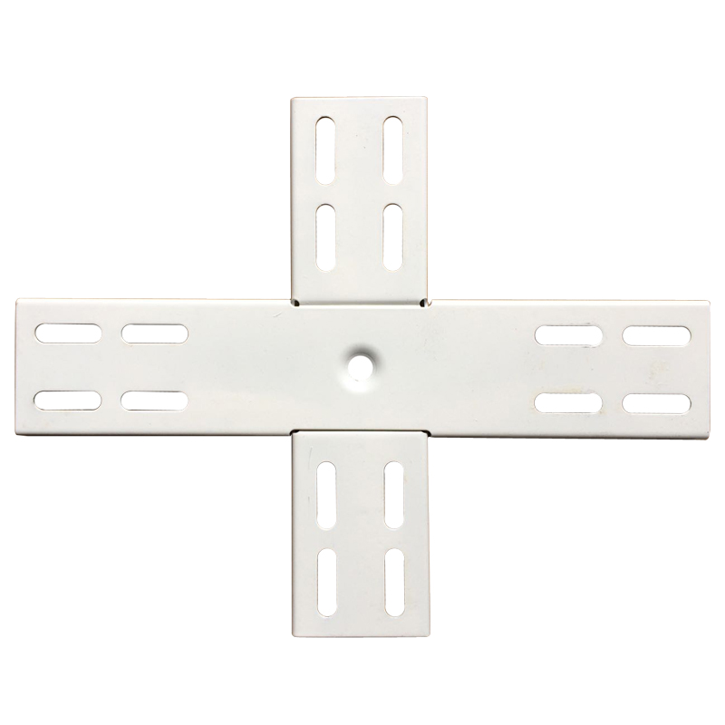 帮客材配 安居士 空调柜机底座 十字型 单个销售 白色高清大图