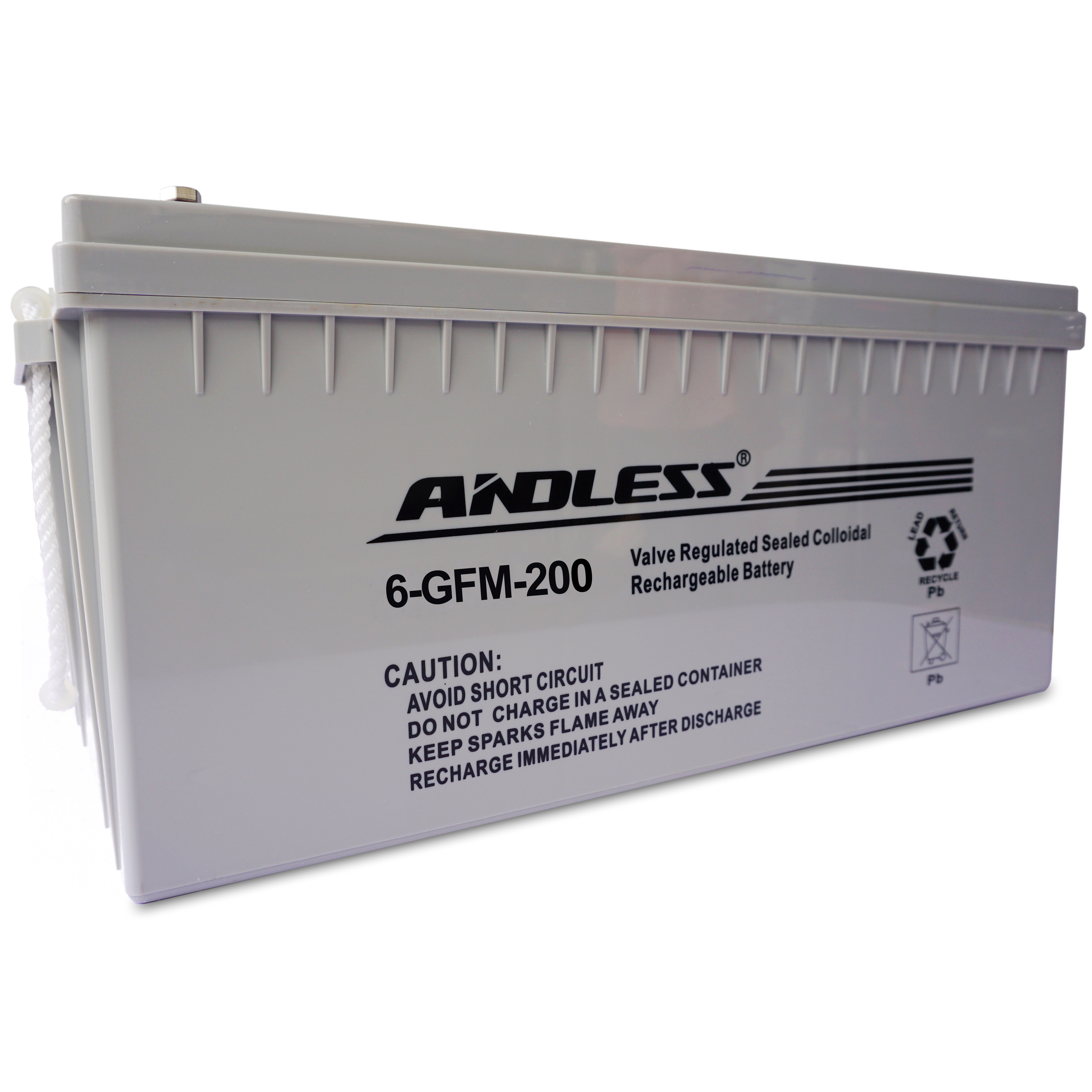 安德力士12v200ah蓄电池6-gfm-200