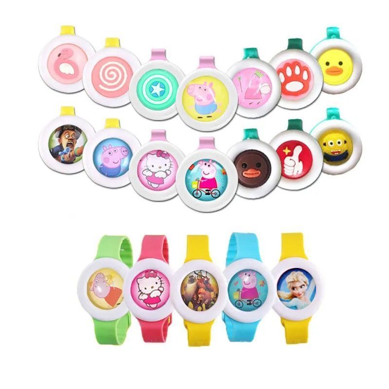 户外旅行驱蚊扣成人携带同款婴幼儿童驱蚊手环驱蚊手表防叮咬|手表+驱蚊扣 1个[不推荐]