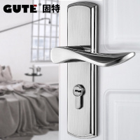 固特不锈钢简约双舌房门锁室内卧室锁具家用卫生间执手