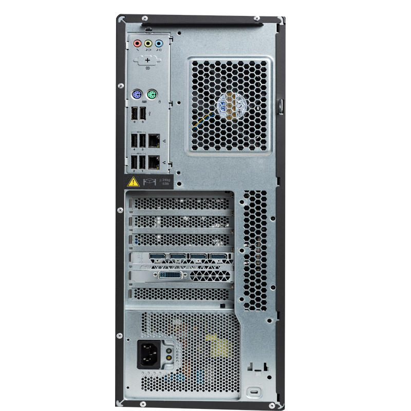 联想(lenovo)P720商用工作站(Sliver 4110*2 64G 1T P400 RAMBO 黑色)