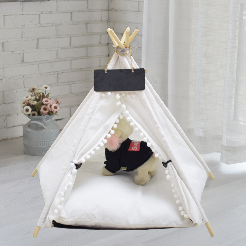 猫窝四季通用封闭式狗窝夏季宠物可拆洗宠物蚊帐泰迪金毛猫屋高清大图