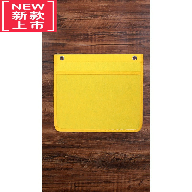 可莉允幼儿园作品展示袋美术画袋透明收纳袋挂袋墙挂式绘本作业教室墙上