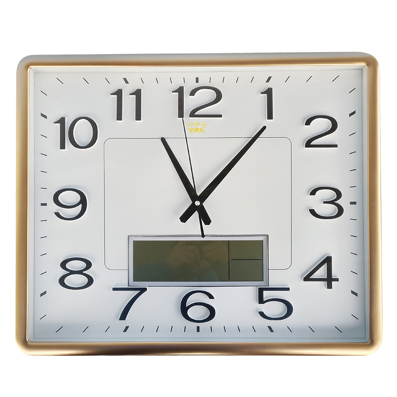 金迪乐璧挂式 时钟方形挂钟53*43cmGZ5343B/个