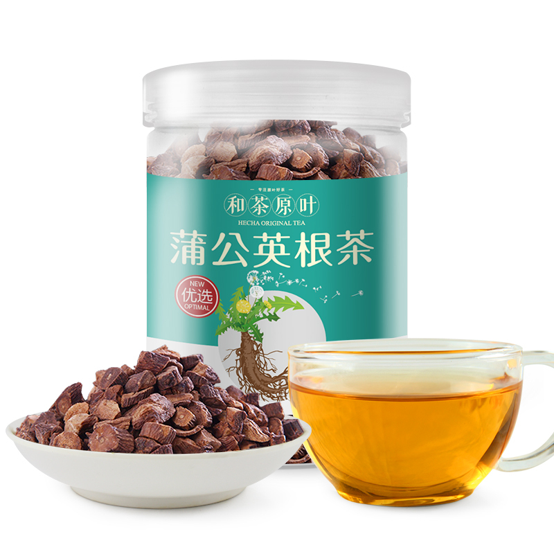 和茶原叶 蒲公英茶 长白山蒲公英根茶 婆婆丁花茶 200g 花草茶