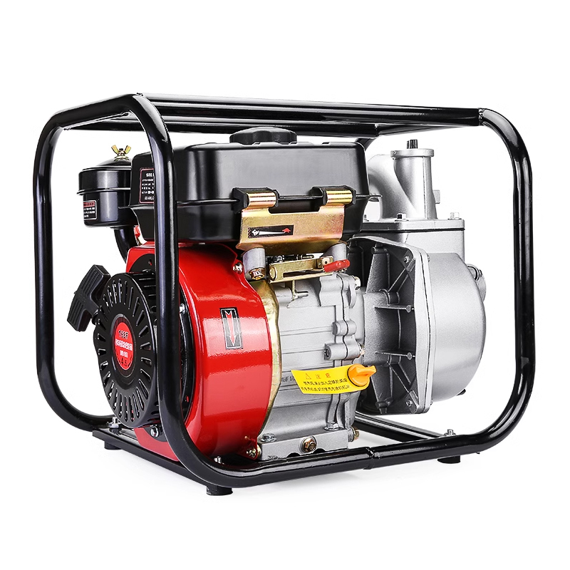 汽油抽水泵 农用灌溉泵抽水机 3寸高压水泵 灰色 51*39*43cm