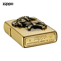 zippo芝宝打火机美国原装ZIPPO之宝防风煤油打火机独角兽ZBT-1-32a