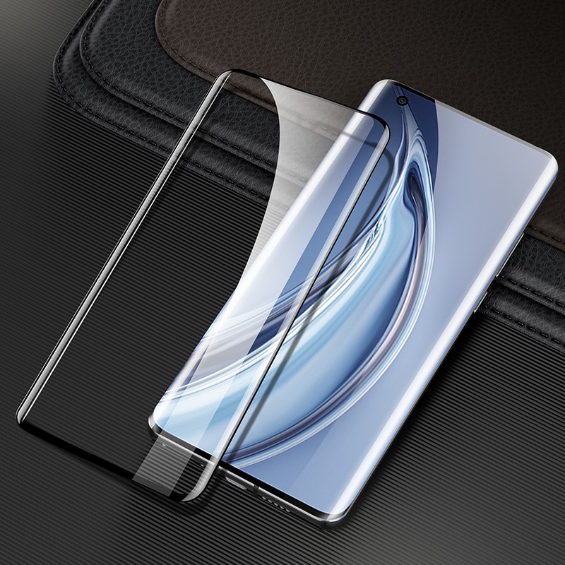 轻万适用小米10/10pro5g版钢化膜全屏曲面高清透明防摔贴膜xiaomi10手机保护膜全玻璃高清大图