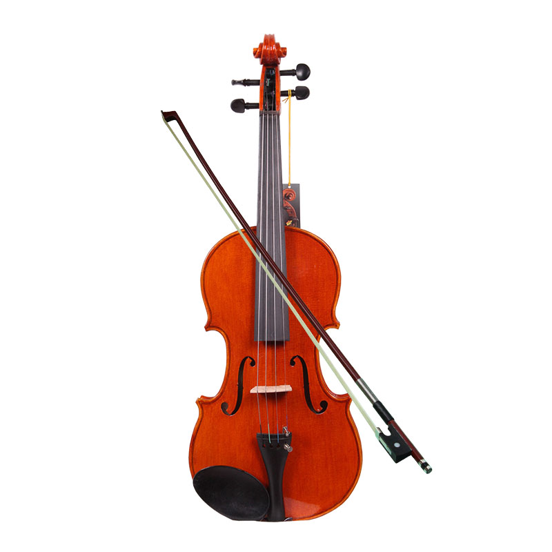 红棉小提琴v008考级小提琴演奏级高档小提琴初学者手工小提琴实木高档