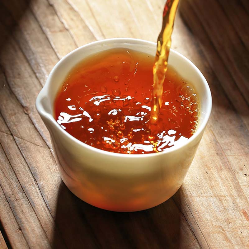 源御露(Yuan Yu Lu)金骏眉茶叶新茶浓香型正宗武夷红茶高档乌檀木礼盒装送礼节日礼400克高清大图