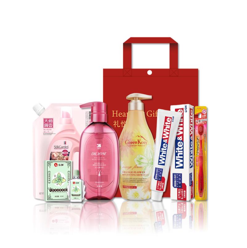 狮王 蝶印甄选套装-25XJ082个护清洁综合组合员工福利伴手礼品礼袋-25XJ082