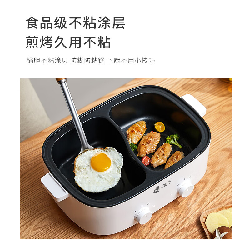艾青春 5.5L电火锅(鸳鸯锅)AI-HG318高清大图