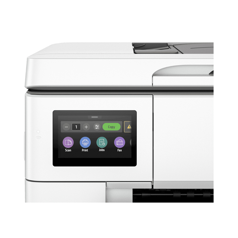 惠普HP OfficeJet Pro 9730 彩色喷墨A3打印机 惠普9730打印机无线网络A4自动双面打印复印扫描传真机一体机办公商用商务四合一设计图片代替惠普7740打印机高清大图