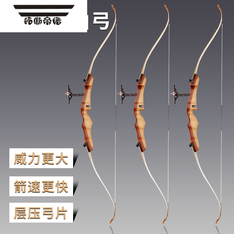 拓斯帝诺反曲弓射箭套装弓箭竞技比赛射击运动入门家用练习箭支传统