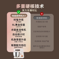 ACA北美电器A1厨师机家用全自动和面机揉面商用鲜奶油机6升搅拌机 白色机器+宽面