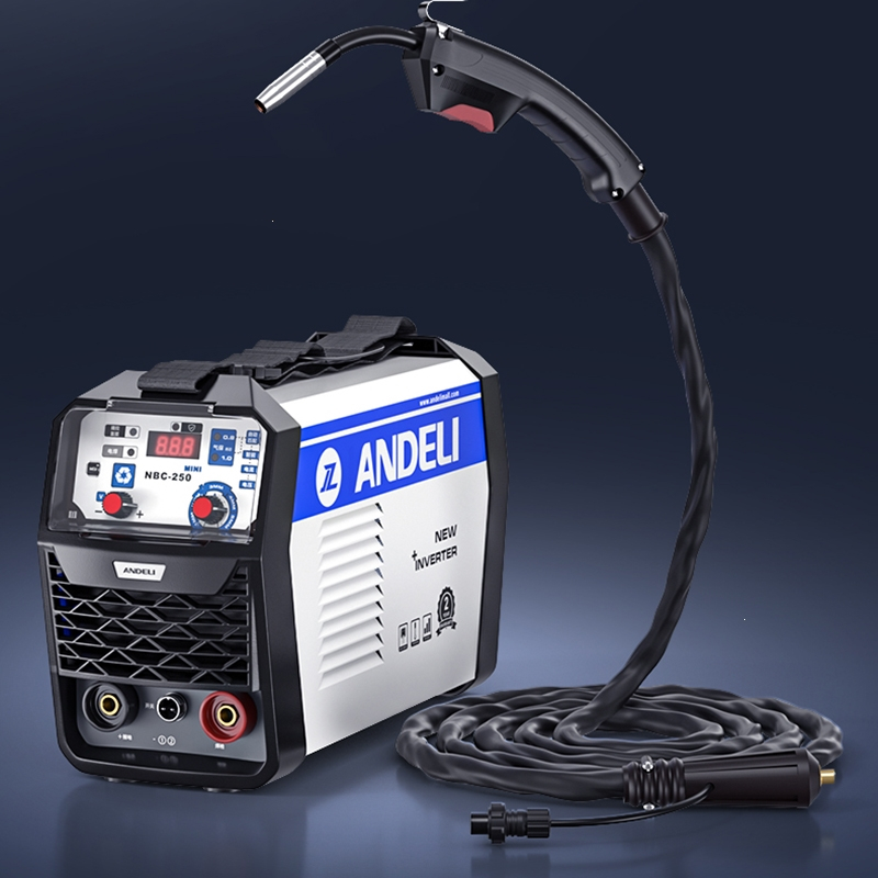 安德利无气二保焊机一体不用二氧化碳气体保护电焊机小型家用220v