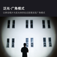 神火L3P90强光手电筒远射防水战术多功能USB可充电大容量26650电池户外巡逻探照灯