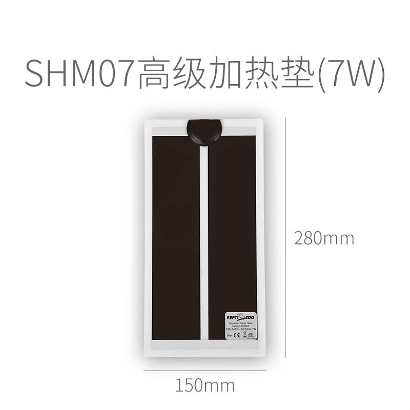 宠物加热垫爬虫蜥蜴角蛙乌龟守宫蛇蜘蛛刺猬仓鼠保温垫 默认尺寸 7瓦28x15