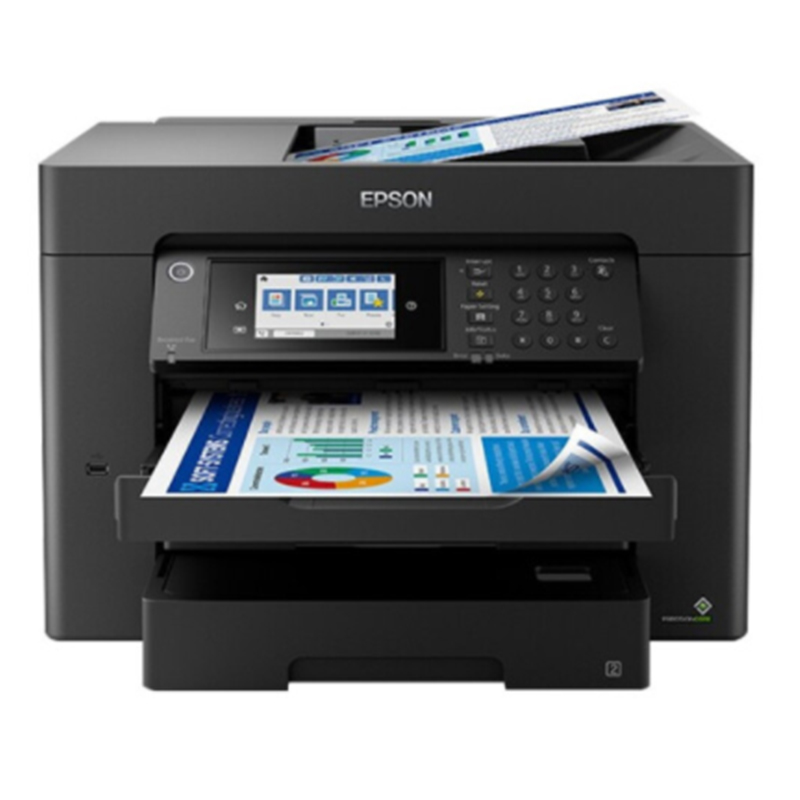 爱普生(EPSON) WF-7848 A3+ 无线彩色喷墨商务办公多功能打印机 打印/复印/扫描/传真四合一 官方标配