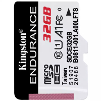 [免邮]金士顿(Kingston)32GB TF卡读95MB/s CLASS 10行车记录仪/家庭监控摄像专用存储内存卡