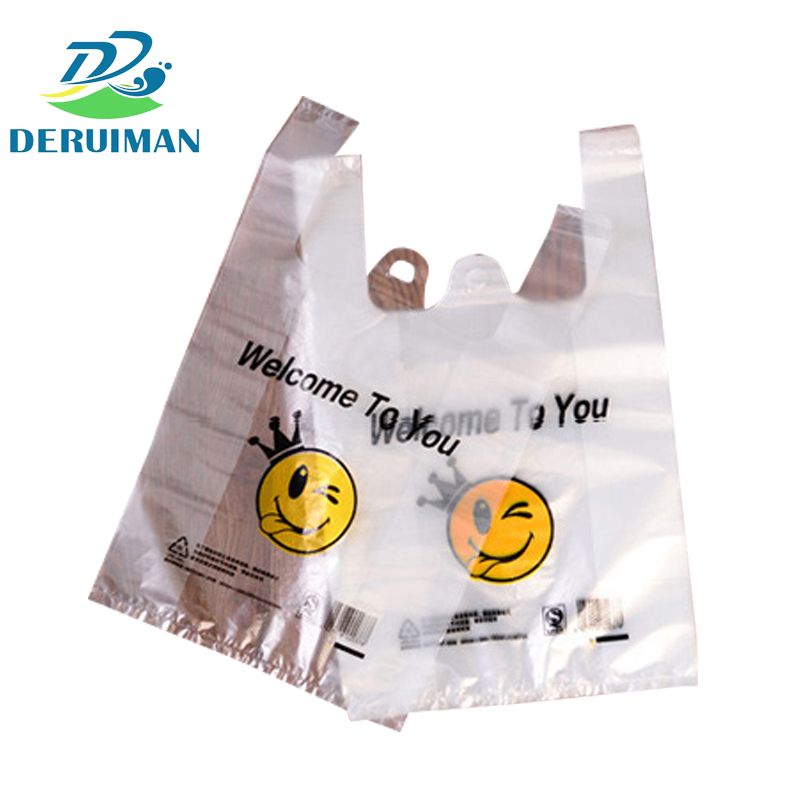 DERUIMAN透明方便袋加厚37cm打包塑料袋子 50条/捆