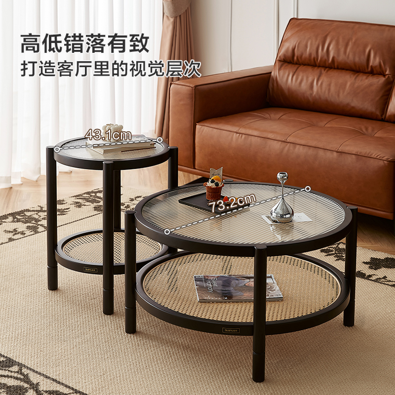 矮圆高圆茶几129038高清大图