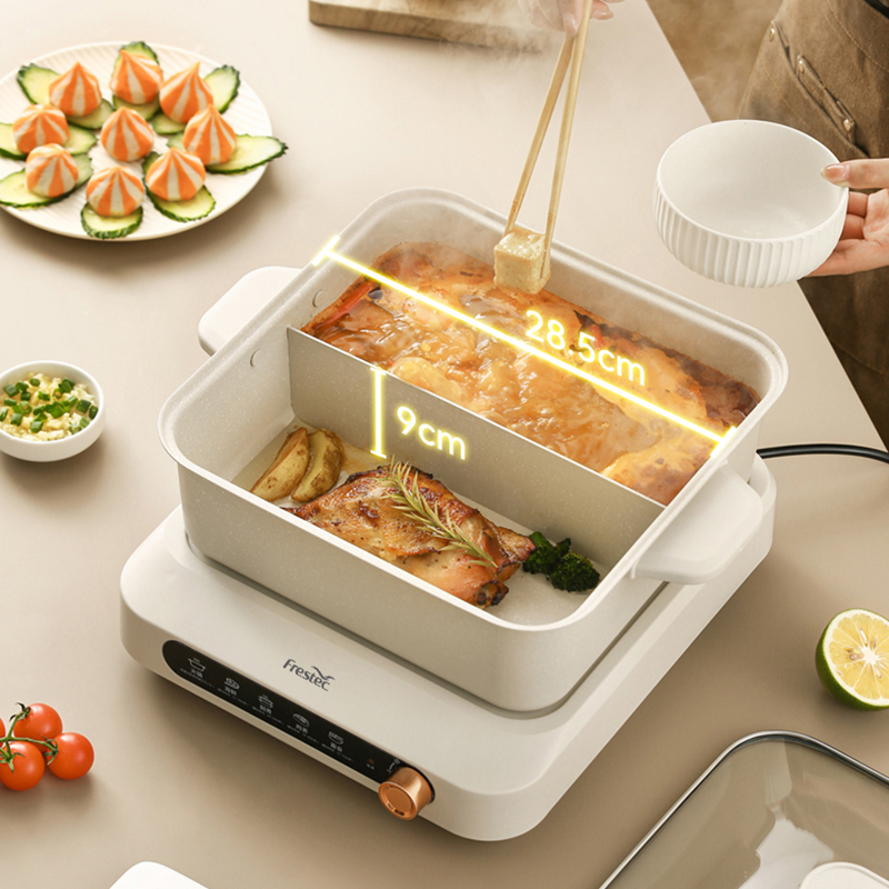 新飞 鸳鸯双享 多用途鸳鸯火锅6L FTHG-R173高清大图