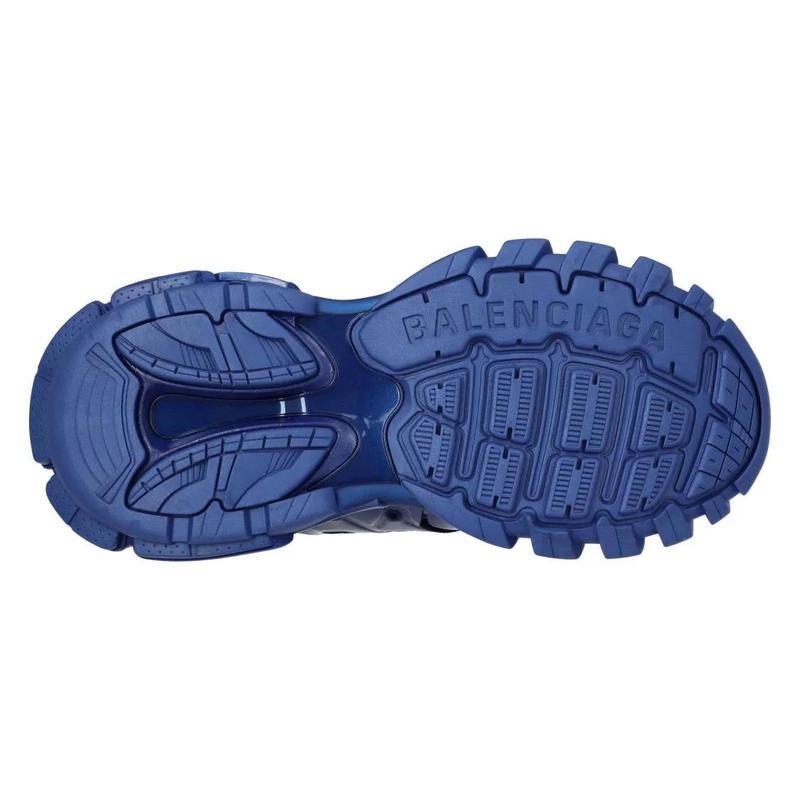 Balenciaga/巴黎世家女跑步鞋蓝白配色轻便缓震透气运动休闲鞋
