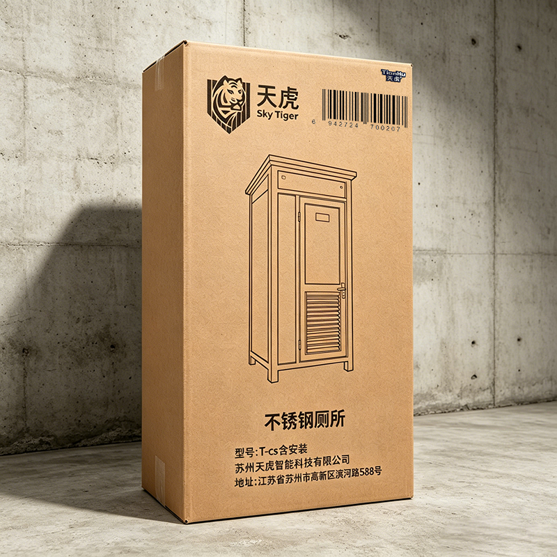 天虎 不锈钢厕所 T-cs含安装 个高清大图