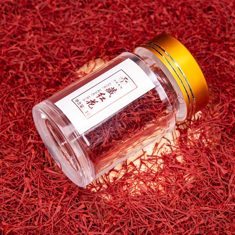 炳鹤明阳 藏红花买1送1共6g 臧红花正品西藏西红花非伊朗特级养生茶