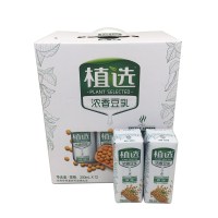 包邮 伊利豆奶 伊利植选浓香豆乳 原味 250ml*12 调制豆乳