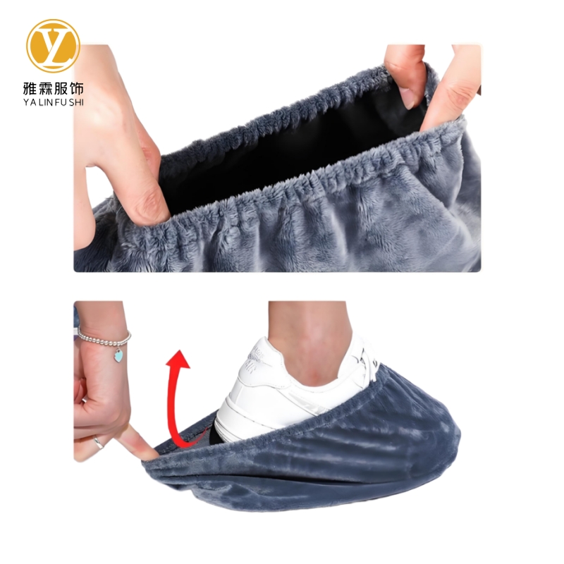 雅霖服 绒布鞋套YLF-XT81601 双高清大图