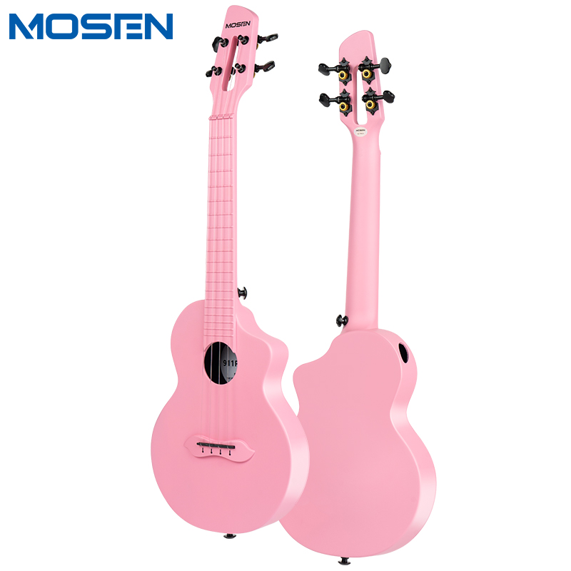 学生适用 老师推荐 莫森 (MOSEN)MUC700纱比利木合板尤克里里乌克丽丽初学者jita入门吉它乐器小吉他23英寸 911PRO-PK