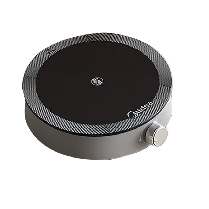 美的(Midea)电陶炉电磁炉家用 800W小功率 煮面炒菜火锅炉多功能 轻音围炉煮茶 HW08EY08