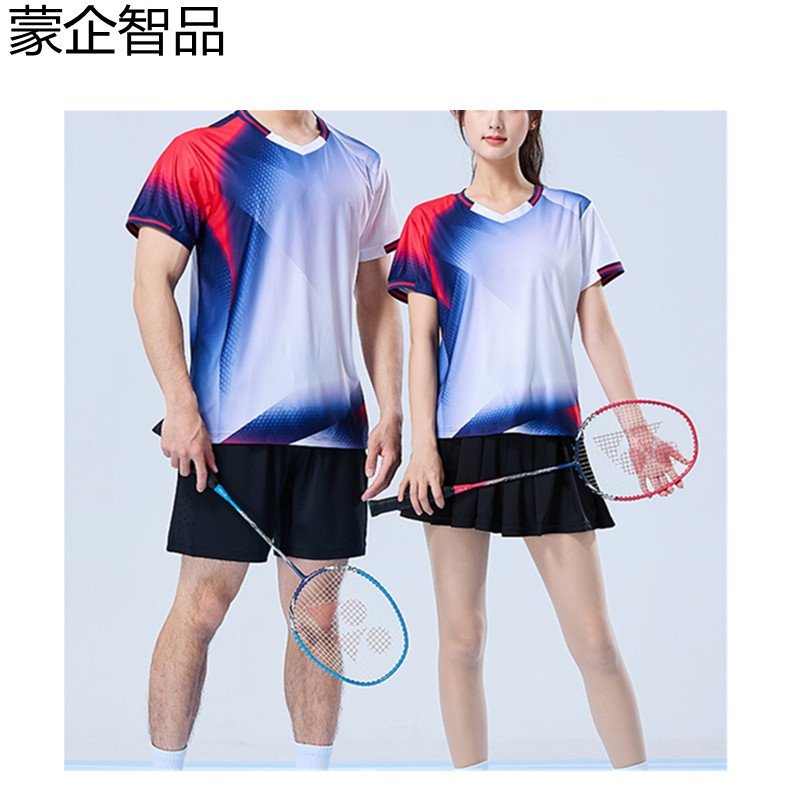 蒙企智品羽毛球服LM43/套高清大图