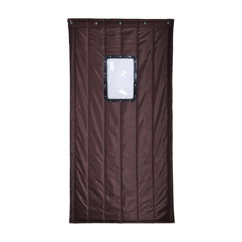 天空桥 棉门帘 MML-199咖啡色40*60cm二层棉 平方米高清大图