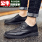 公牛四季休闲鞋春季新款搭配休闲西裤牛仔裤的鞋男土上线小皮鞋青年工作上班正装软底青年百搭潮鞋