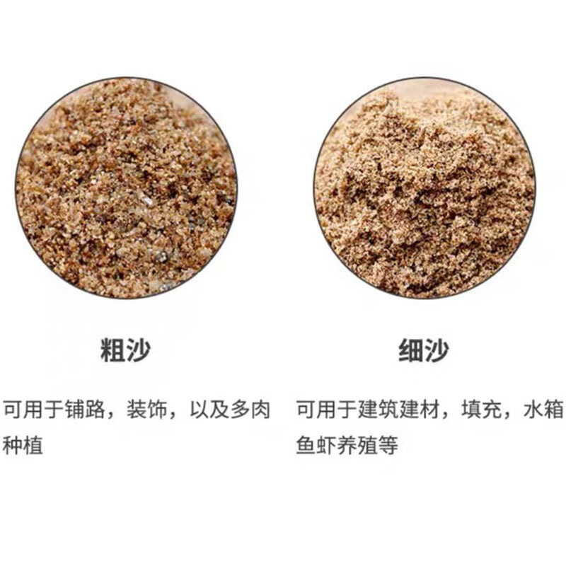 沙子渡口 沙子黄沙 中粗沙 河沙细沙 建筑用沙 1立方米高清大图