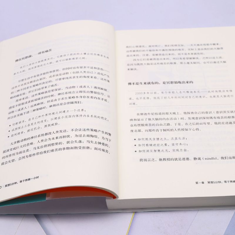 [正版]冥想5分钟,等于熟睡一小时高清大图