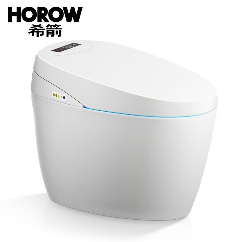 HOROW希箭卫浴无水箱智能马桶座便器即热型全自动冲洗坐便器地排[7天内发货]