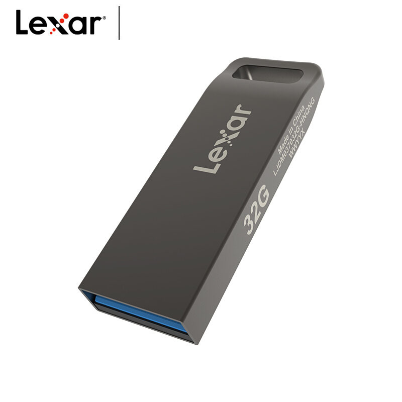 雷克沙(lexar) 金属u盘 32g 高速usb3.0 读速100mb/s m37