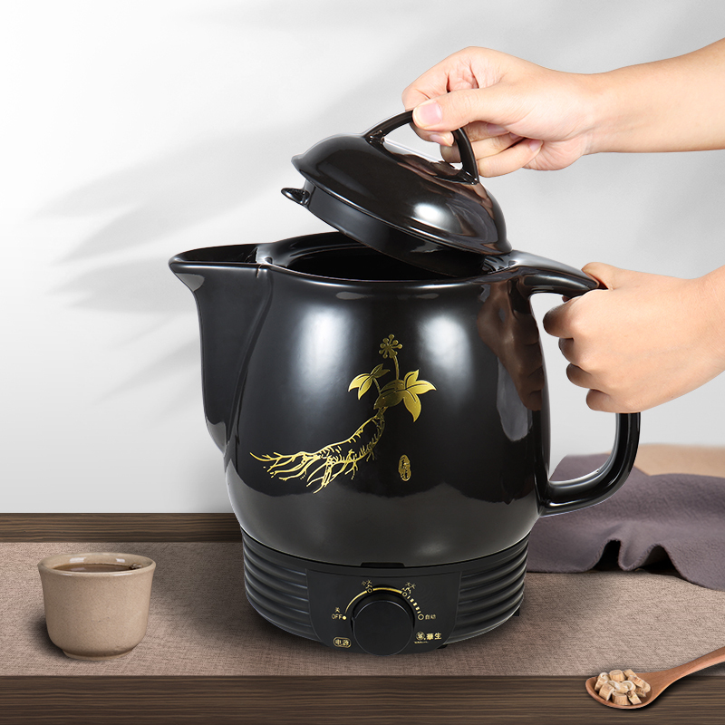 华生全自动煎药壶养生壶4l电子煎药陶瓷中药壶熬药膳中药煲家用中药锅