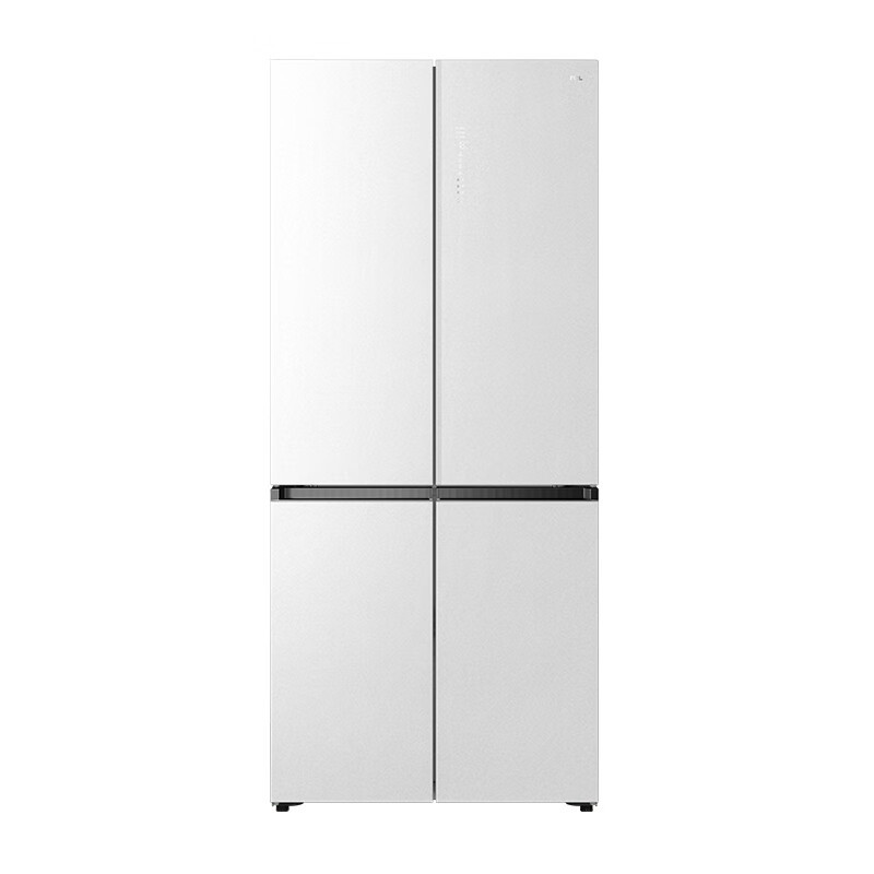 TCL R461P12-UQ 461升十字双开门四门58厘米超薄嵌入大容量家用冰箱一级变频 零缝隙嵌入 多点离子杀菌