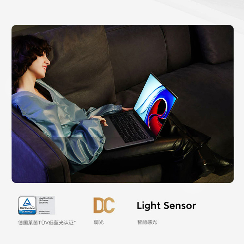 小米/RedmiBook Pro 14酷睿版i5-12450H/16G/512G/14英寸 高性能笔记本电脑轻薄便携学生学习商务办公全金属长续航高清大图