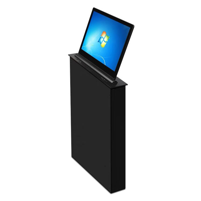 创世人 智能无纸化会议台多功能电脑升降器多媒体会议桌定制长方形桌油漆办公桌多尺寸可定制(颜色备注)可定制长度3米-12米高清大图