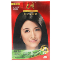 光明无氨温和染发霜自然褐棕(40+40+7g*2)