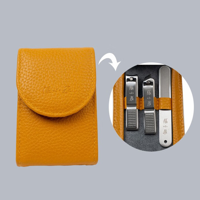 张小泉修甲套装三件套不锈钢弧口美甲剪刀哈灵系列H41343000高清大图