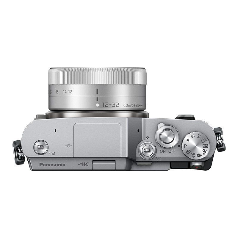 松下(Panasonic) DC-GF10K(12-32) 套机 微单相机 银色 1600万像素 单镜头套装